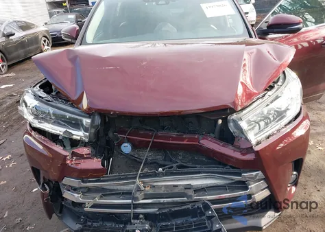 2017 Toyota Highlander Hybrid Limited Platinum from USA, damaged, VIN 5TDDGRFH4HS035468